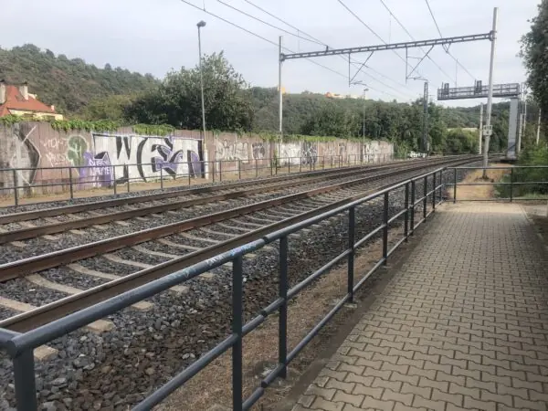 Podchod v Sedlci u vlakové stanice