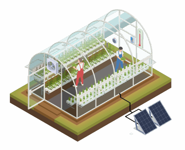 Inteligentní skleník pro Šestku