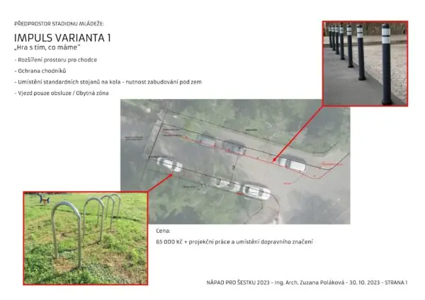 Předprostor Stadionu mládeže