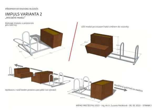 Předprostor Stadionu mládeže