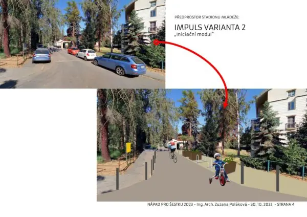 Předprostor Stadionu mládeže