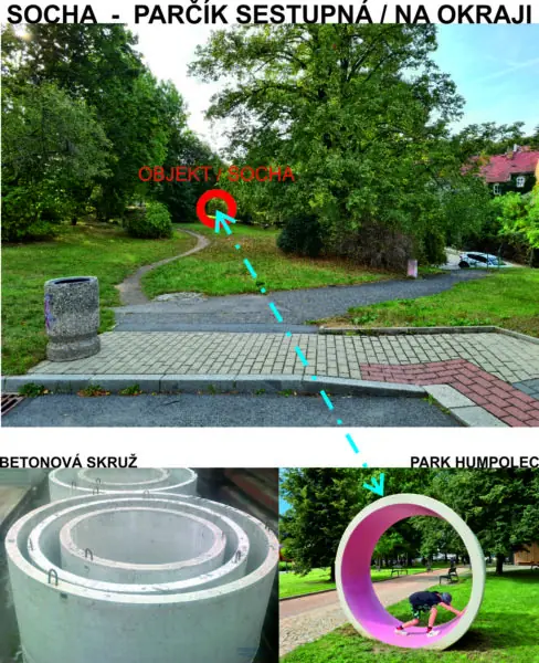 SOCHA PARČÍK SESTUPNÁ